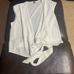 SHEIN Curve White Blouse